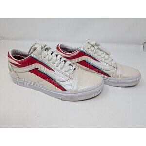 Vans Old Skool x David Bowie Aladdin Sane Y2K Skate Shoes Men's 6.5 Women's 8